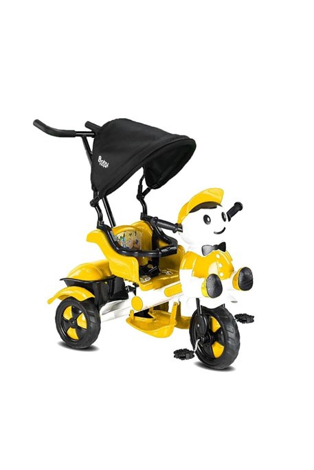 Babyhope 125 Yupi Panda 3 Tekerlekli Bisiklet Sarı