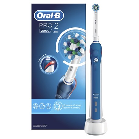 Oral-B Pro 2 2000 Cross Action Şarjlı Diş Fırçası