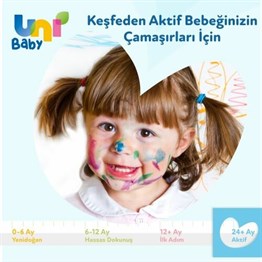 Uni Baby Aktif Sıvı Çamarşır Deterjanı 1500 ml